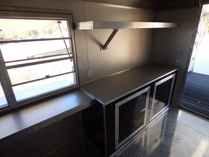 1353-concession-trailer-8.5-x24-black-custom-smoker-enclosed-food-catering-16.jpg Concession Trailer 8.5'x24' Black - Custom Smoker Enclosed Food Catering