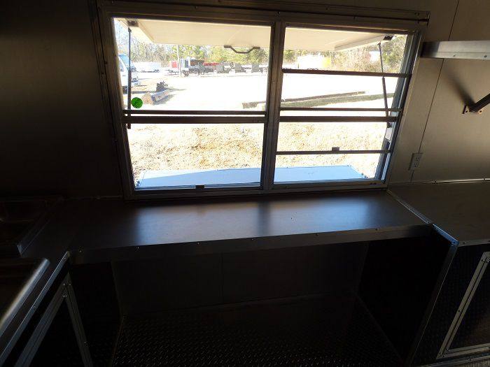 1353-concession-trailer-8.5-x24-black-custom-smoker-enclosed-food-catering-21.jpg Concession Trailer 8.5'x24' Black - Custom Smoker Enclosed Food Catering