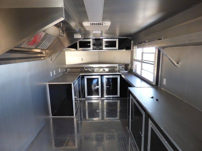 1353-concession-trailer-8.5-x24-black-custom-smoker-enclosed-food-catering-23.jpg Concession Trailer 8.5'x24' Black - Custom Smoker Enclosed Food Catering