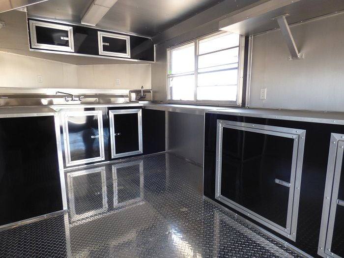 1353-concession-trailer-8.5-x24-black-custom-smoker-enclosed-food-catering-26.jpg Concession Trailer 8.5'x24' Black - Custom Smoker Enclosed Food Catering