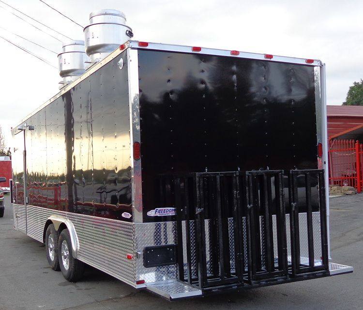 1354-concession-trailer-8.5-x24-black-food-custom-vending-catering-8.jpg Concession Trailer 8.5'x24' Black - Food Custom Vending Catering
