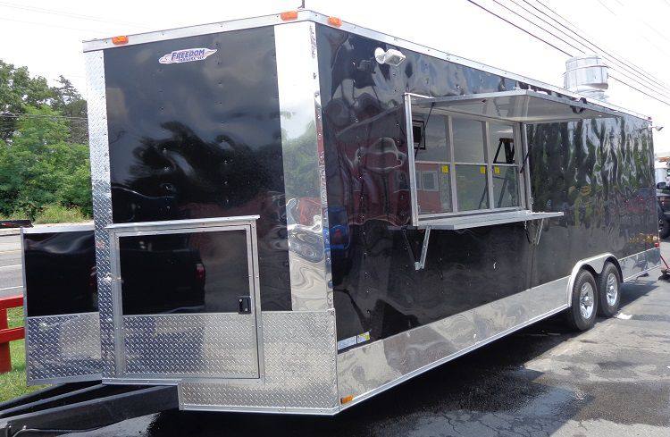 1355-concession-trailer-8.5-x24-black-food-event-catering-vending-17.jpg Concession Trailer 8.5'x24' Black - Food Event Catering Vending