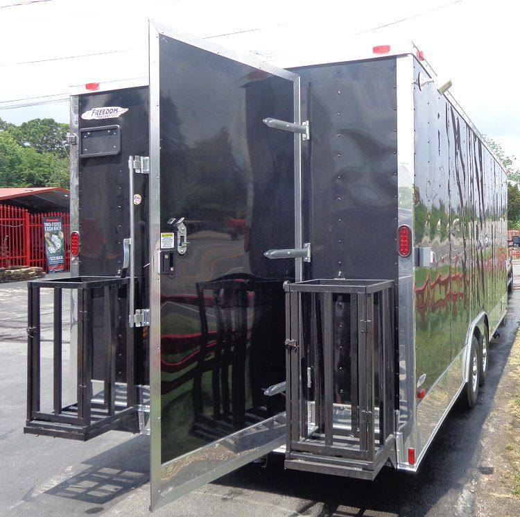 1355-concession-trailer-8.5-x24-black-food-event-catering-vending-7.jpg Concession Trailer 8.5'x24' Black - Food Event Catering Vending