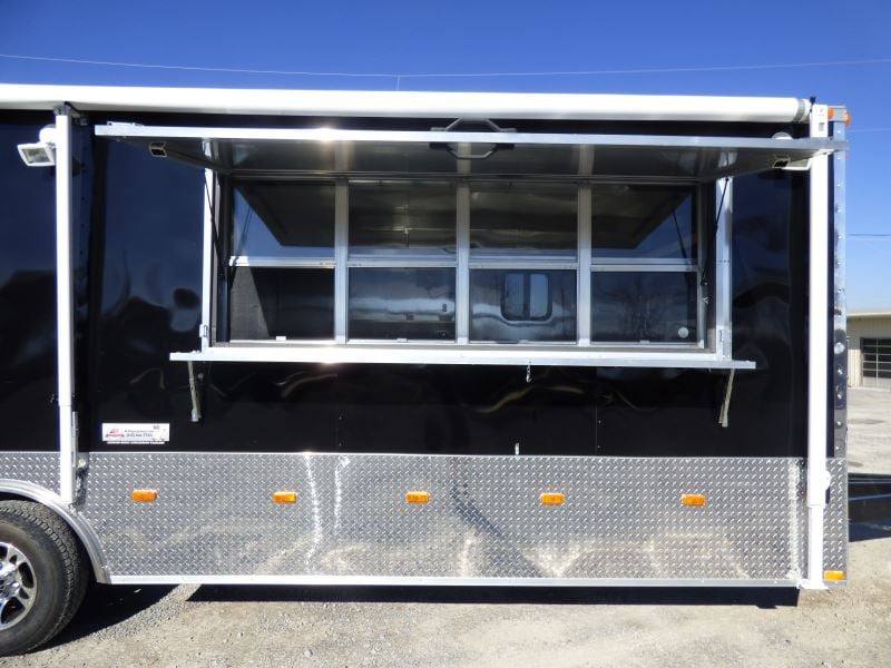 1356-concession-trailer-8.5-x24-black-vending-food-bbq-catering-11.jpg Concession Trailer 8.5'x24' Black - Vending Food BBQ Catering