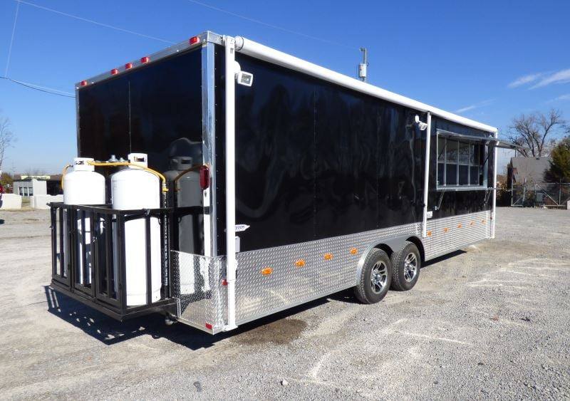 1356-concession-trailer-8.5-x24-black-vending-food-bbq-catering-16.jpg Concession Trailer 8.5'x24' Black - Vending Food BBQ Catering