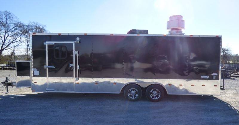 1356-concession-trailer-8.5-x24-black-vending-food-bbq-catering-20.jpg Concession Trailer 8.5'x24' Black - Vending Food BBQ Catering