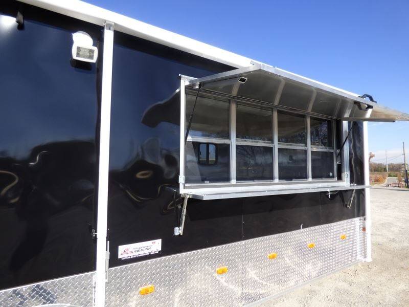 1356-concession-trailer-8.5-x24-black-vending-food-bbq-catering-33.jpg Concession Trailer 8.5'x24' Black - Vending Food BBQ Catering