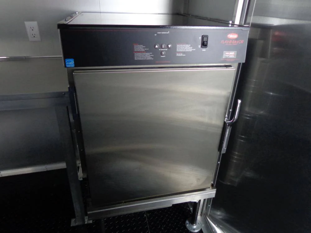 1357-concession-trailer-8.5-x24-black-bbq-food-event-catering-40.webp Concession Trailer 8.5'x24' Black BBQ Food Event Catering