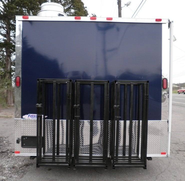 1358-concession-trailer-8.5-x24-blue-catering-food-vending-event-with-appliances-10.jpg Concession Trailer 8.5'x24' Blue Catering Food Vending Event With Appliances
