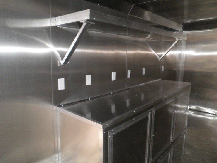 1358-concession-trailer-8.5-x24-blue-catering-food-vending-event-with-appliances-13.jpg Concession Trailer 8.5'x24' Blue Catering Food Vending Event With Appliances