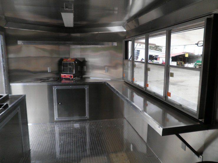 1358-concession-trailer-8.5-x24-blue-catering-food-vending-event-with-appliances-17.jpg Concession Trailer 8.5'x24' Blue Catering Food Vending Event With Appliances