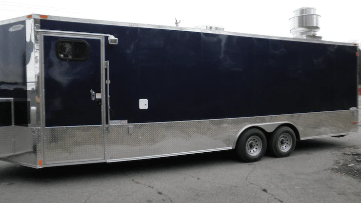1358-concession-trailer-8.5-x24-blue-catering-food-vending-event-with-appliances-5.webp Concession Trailer 8.5'x24' Blue Catering Food Vending Event With Appliances