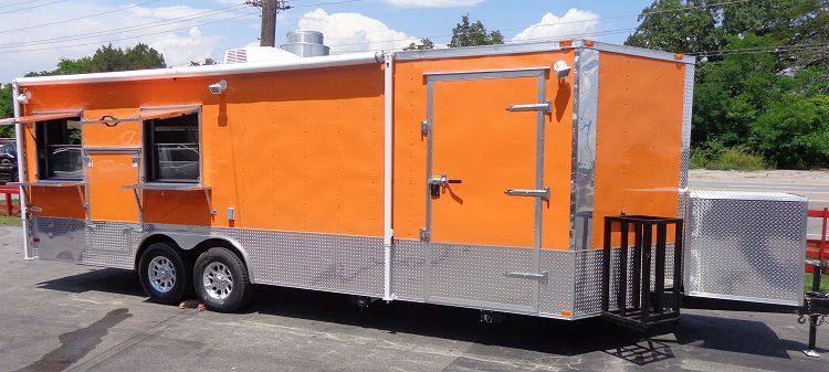 1359-concession-trailer-8.5-x24-orange-event-catering-custom-food-cart-restroom-11.jpg Concession Trailer 8.5'x24' Orange - Event Catering Custom Food Cart Restroom