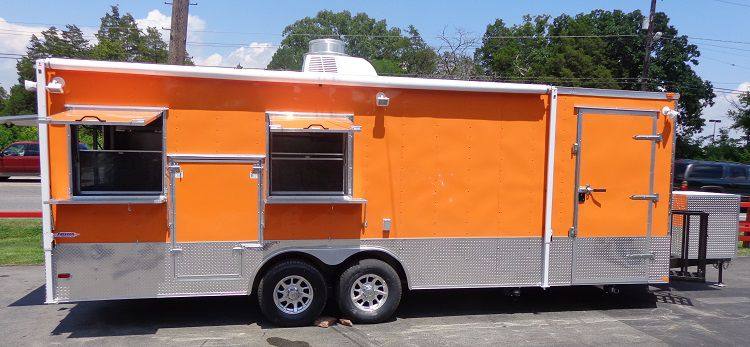 1359-concession-trailer-8.5-x24-orange-event-catering-custom-food-cart-restroom-2.jpg Concession Trailer 8.5'x24' Orange - Event Catering Custom Food Cart Restroom