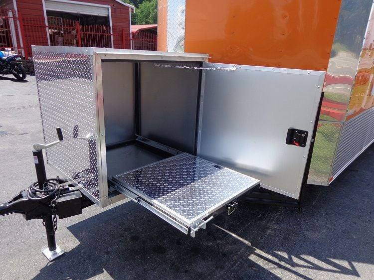 1359-concession-trailer-8.5-x24-orange-event-catering-custom-food-cart-restroom-21.jpg Concession Trailer 8.5'x24' Orange - Event Catering Custom Food Cart Restroom