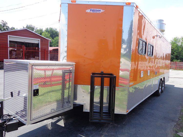 1359-concession-trailer-8.5-x24-orange-event-catering-custom-food-cart-restroom-22.jpg Concession Trailer 8.5'x24' Orange - Event Catering Custom Food Cart Restroom