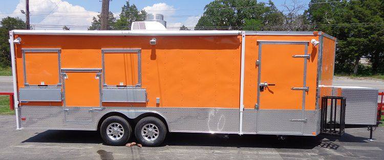 1359-concession-trailer-8.5-x24-orange-event-catering-custom-food-cart-restroom-6.jpg Concession Trailer 8.5'x24' Orange - Event Catering Custom Food Cart Restroom