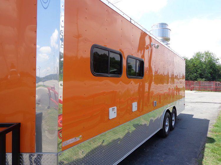 1359-concession-trailer-8.5-x24-orange-event-catering-custom-food-cart-restroom-9.jpg Concession Trailer 8.5'x24' Orange - Event Catering Custom Food Cart Restroom