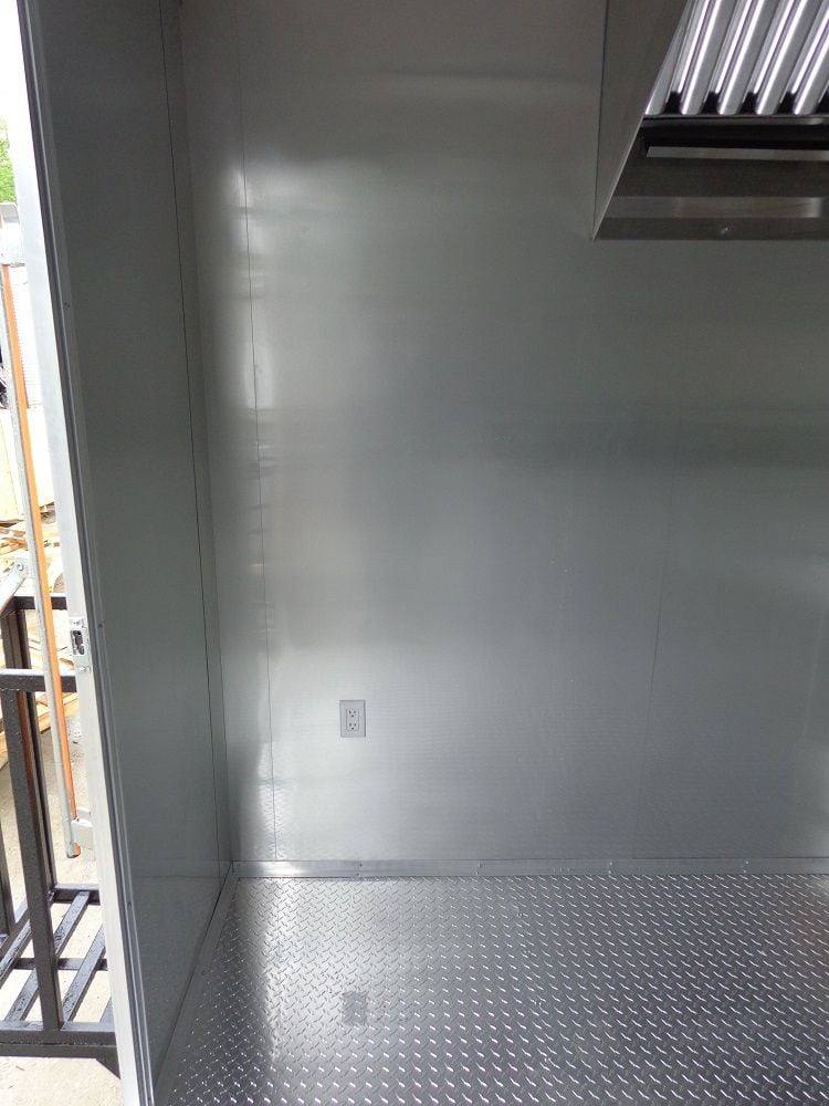 Concession Trailer 8.5'x24' Orange - Vending BBQ Catering Event