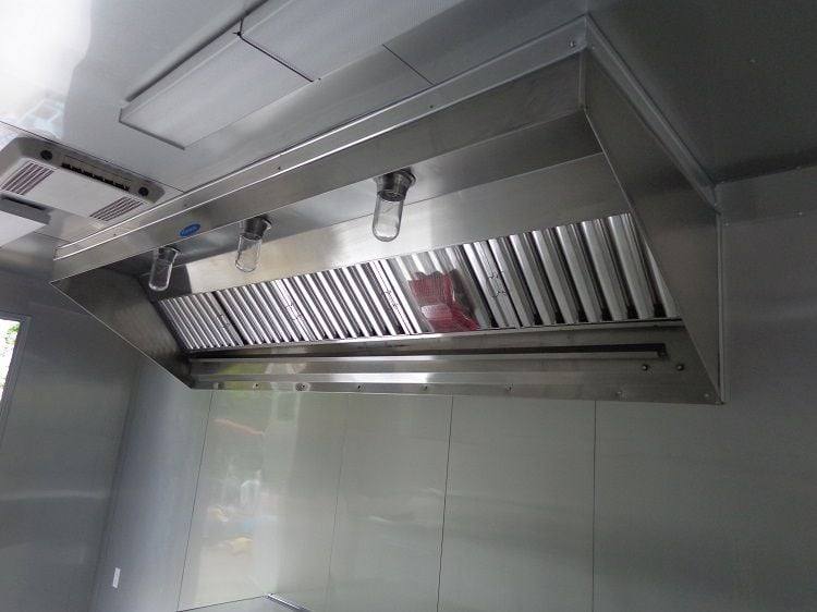 Concession Trailer 8.5'x24' Orange - Vending BBQ Catering Event