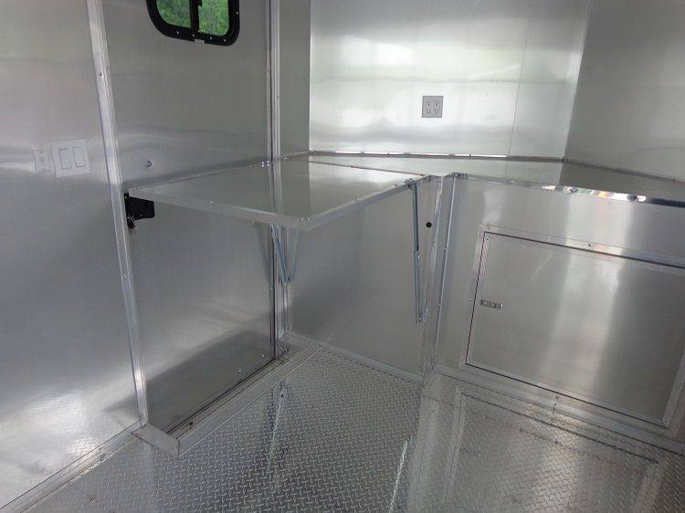 Concession Trailer 8.5'x24' Orange - Vending BBQ Catering Event