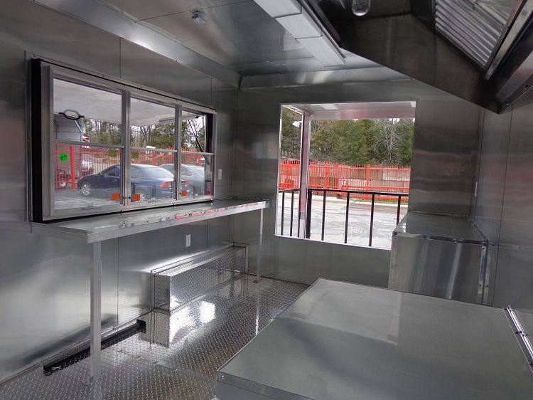 1361-concession-trailer-8.5-x24-red-bbq-smoker-food-event-17.jpg Concession Trailer 8.5'x24' Red - BBQ Smoker Food Event