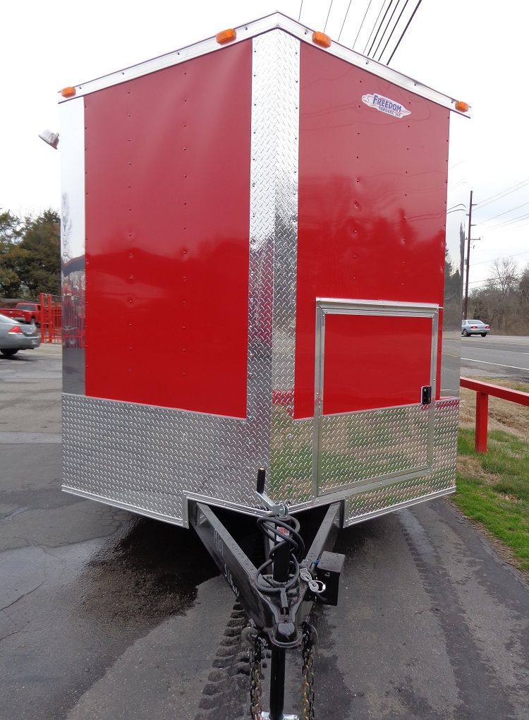 1361-concession-trailer-8.5-x24-red-bbq-smoker-food-event-3.jpg Concession Trailer 8.5'x24' Red - BBQ Smoker Food Event