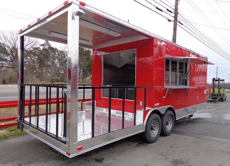1361-concession-trailer-8.5-x24-red-bbq-smoker-food-event-6.jpg Concession Trailer 8.5'x24' Red - BBQ Smoker Food Event