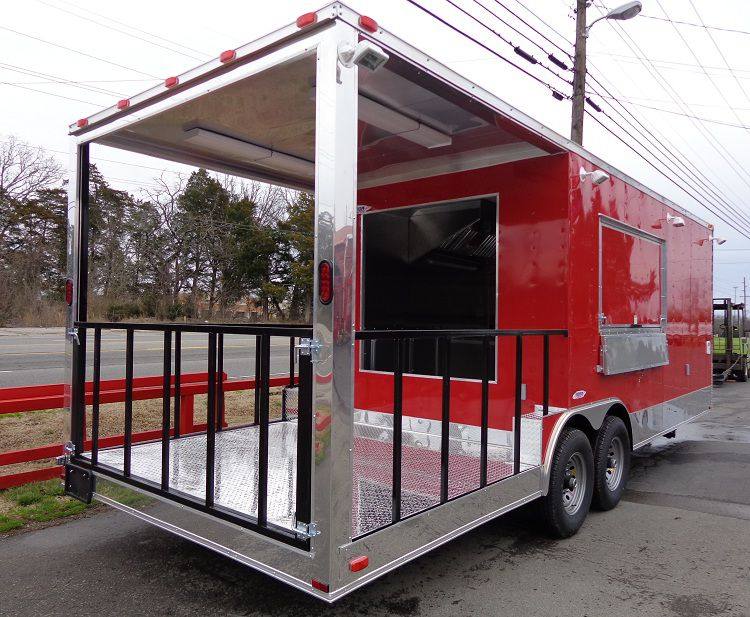 1361-concession-trailer-8.5-x24-red-bbq-smoker-food-event-9.jpg Concession Trailer 8.5'x24' Red - BBQ Smoker Food Event