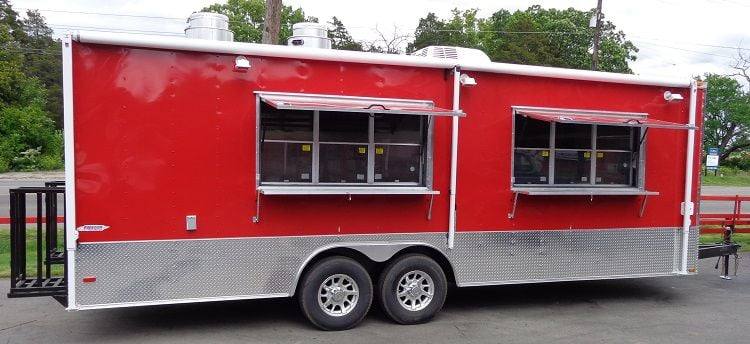 1363-concession-trailer-8.5-x24-red-food-catering-vending-event-17.jpg Concession Trailer 8.5'x24' Red - Food Catering Vending Event