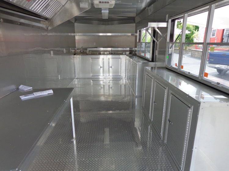 1363-concession-trailer-8.5-x24-red-food-catering-vending-event-3.jpg Concession Trailer 8.5'x24' Red - Food Catering Vending Event