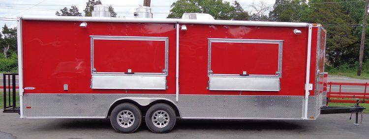 1363-concession-trailer-8.5-x24-red-food-catering-vending-event-80.jpg Concession Trailer 8.5'x24' Red - Food Catering Vending Event