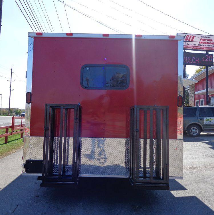 1364-concession-trailer-8.5-x24-red-vending-catering-event-food-9.jpg Concession Trailer 8.5'x24' Red - Vending Catering Event Food