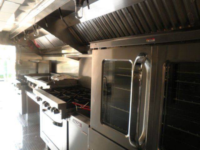 Concession Trailer 8.5'x24' Silver - Custom Food Event Catering