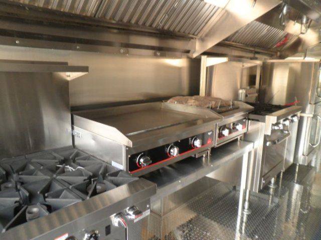 Concession Trailer 8.5'x24' Silver - Custom Food Event Catering
