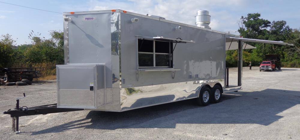 1367-concession-trailer-8.5-x24-silver-event-enclosed-food-catering-kitchen-with-appliances-11.jpg Concession Trailer 8.5'x24' Silver - Event Enclosed Food Catering Kitchen (With Appliances)