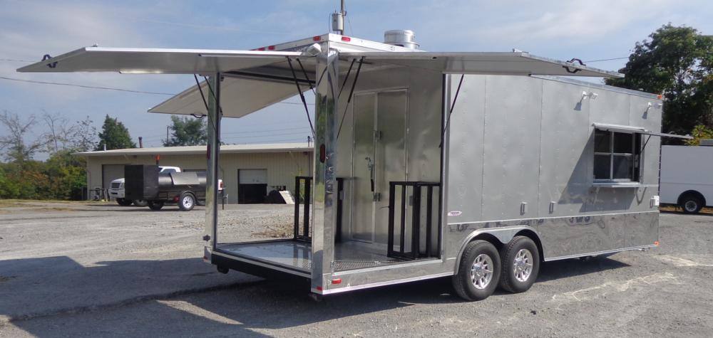 1367-concession-trailer-8.5-x24-silver-event-enclosed-food-catering-kitchen-with-appliances-22.jpg Concession Trailer 8.5'x24' Silver - Event Enclosed Food Catering Kitchen (With Appliances)