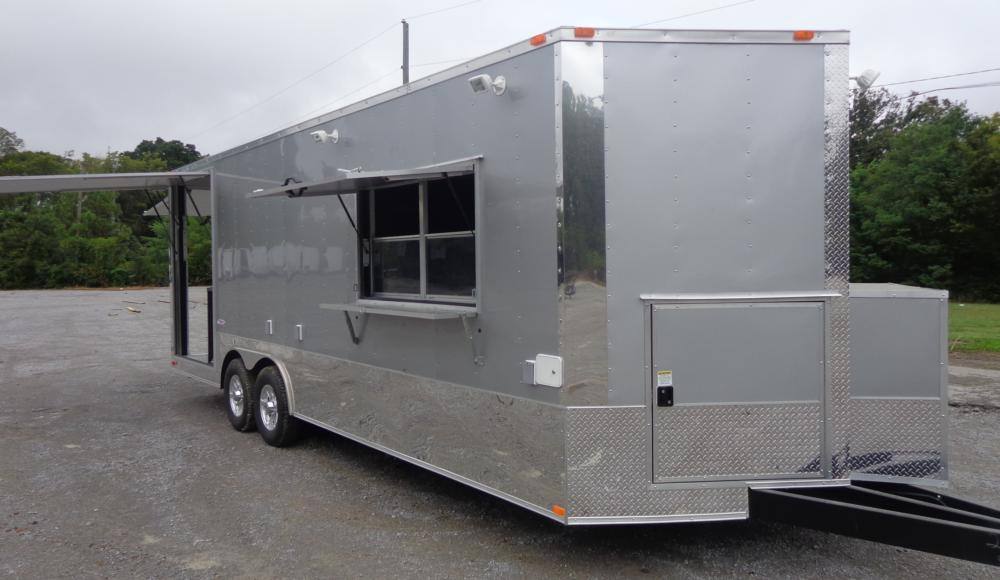 1367-concession-trailer-8.5-x24-silver-event-enclosed-food-catering-kitchen-with-appliances-42.jpg Concession Trailer 8.5'x24' Silver - Event Enclosed Food Catering Kitchen (With Appliances)
