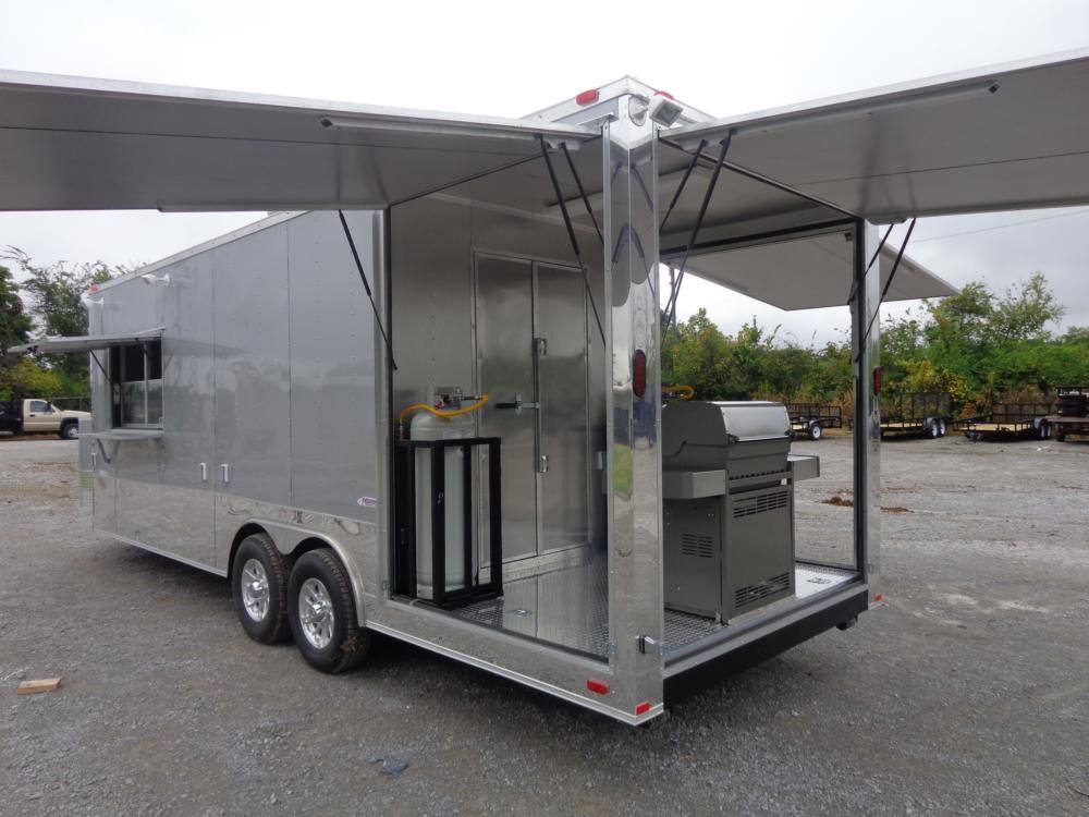 1367-concession-trailer-8.5-x24-silver-event-enclosed-food-catering-kitchen-with-appliances-50.jpg Concession Trailer 8.5'x24' Silver - Event Enclosed Food Catering Kitchen (With Appliances)
