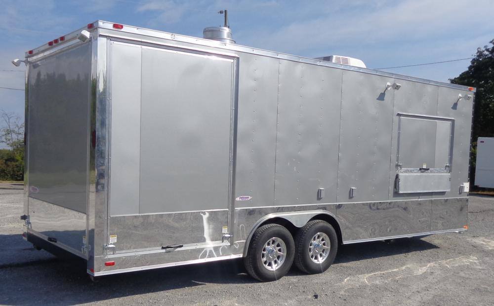 1367-concession-trailer-8.5-x24-silver-event-enclosed-food-catering-kitchen-with-appliances-6.jpg Concession Trailer 8.5'x24' Silver - Event Enclosed Food Catering Kitchen (With Appliances)