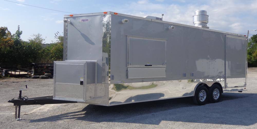 1367-concession-trailer-8.5-x24-silver-event-enclosed-food-catering-kitchen-with-appliances-7.jpg Concession Trailer 8.5'x24' Silver - Event Enclosed Food Catering Kitchen (With Appliances)