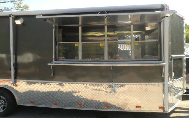 1368-concession-trailer-8.5-x24-silver-food-catering-event-vending-8.jpg Concession Trailer 8.5'x24' Silver - Food Catering Event Vending
