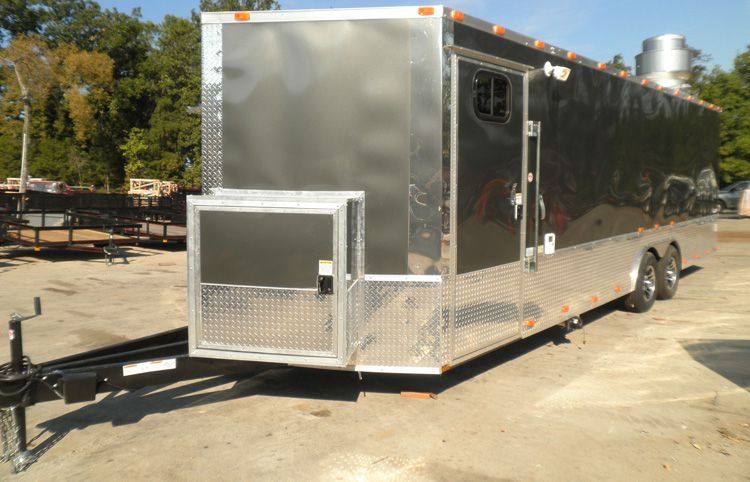 1368-concession-trailer-8.5-x24-silver-food-catering-event-vending-9.jpg Concession Trailer 8.5'x24' Silver - Food Catering Event Vending