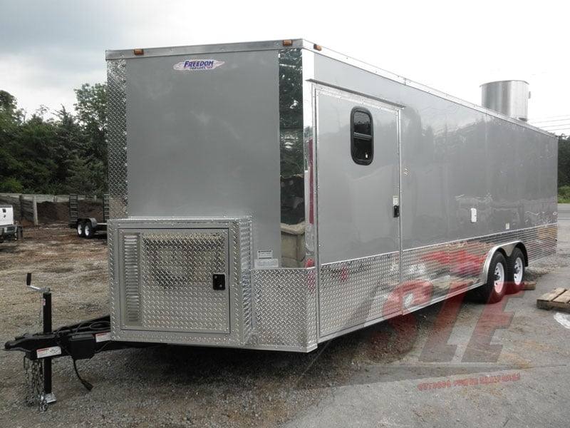 1369-concession-trailer-8.5-x24-silver-food-vending-catering-event-4.jpg Concession Trailer 8.5'x24' Silver - Food Vending Catering Event