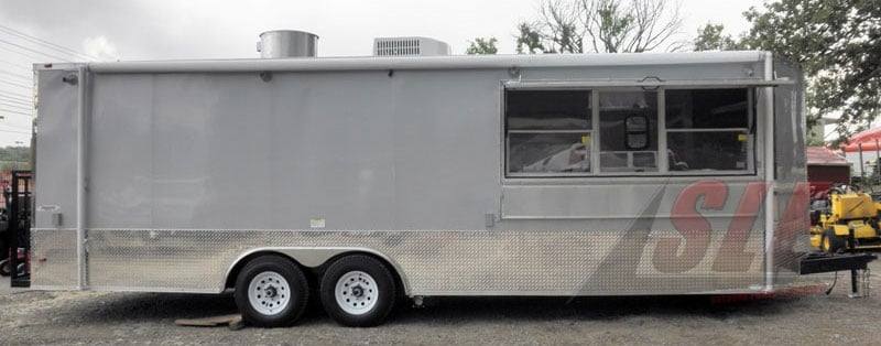 1369-concession-trailer-8.5-x24-silver-food-vending-catering-event-6.jpg Concession Trailer 8.5'x24' Silver - Food Vending Catering Event