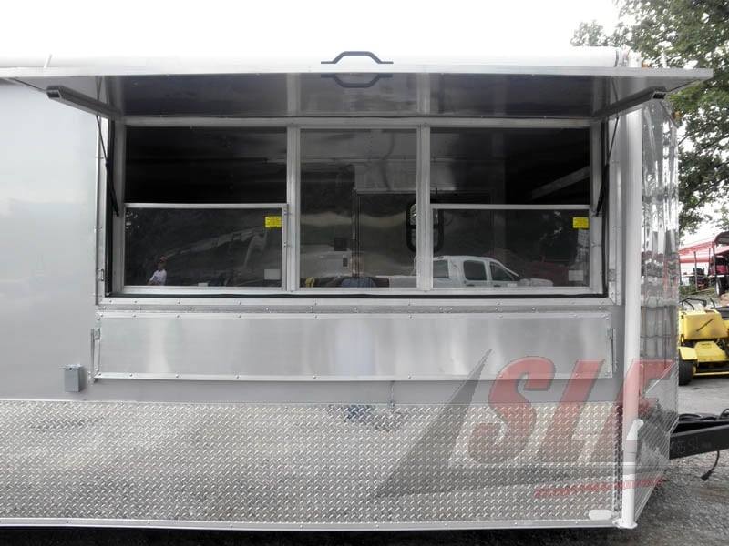 1369-concession-trailer-8.5-x24-silver-food-vending-catering-event-8.jpg Concession Trailer 8.5'x24' Silver - Food Vending Catering Event