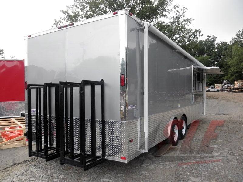 1369-concession-trailer-8.5-x24-silver-food-vending-catering-event-9.jpg Concession Trailer 8.5'x24' Silver - Food Vending Catering Event