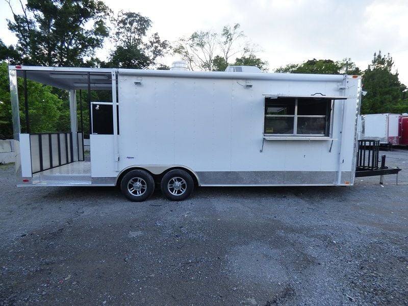 1370-concession-trailer-8.5-x24-white-with-appliances-event-smoker-kitchen-18.jpg Concession Trailer 8.5'x24' White - (With Appliances) Event Smoker Kitchen