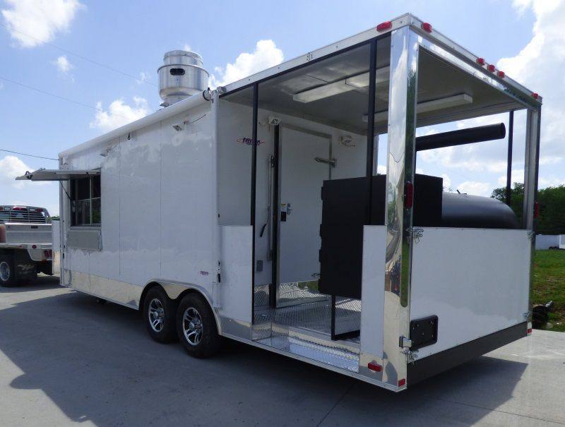 1370-concession-trailer-8.5-x24-white-with-appliances-event-smoker-kitchen-36.jpg Concession Trailer 8.5'x24' White - (With Appliances) Event Smoker Kitchen