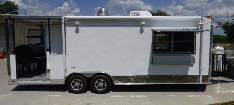 1370-concession-trailer-8.5-x24-white-with-appliances-event-smoker-kitchen-47.jpg Concession Trailer 8.5'x24' White - (With Appliances) Event Smoker Kitchen
